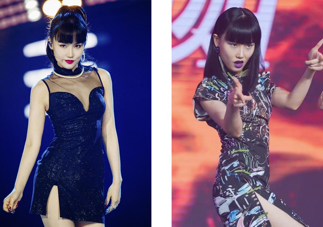 黄龄穿搭机能风衣,lisa黄龄穿搭