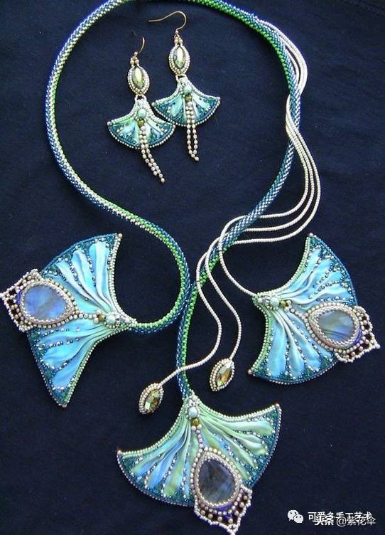 绸带编织花样大全,散珠子手工串珠教程