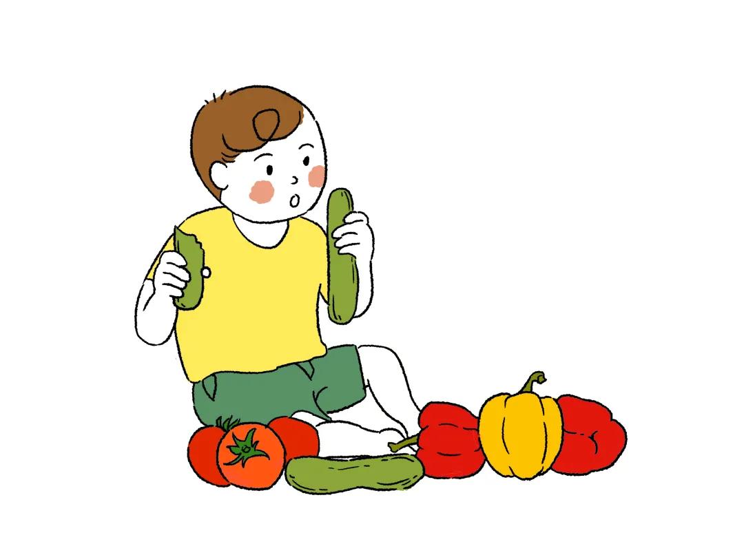 挑食的宝宝吐出来,偏食宝宝吃得慢