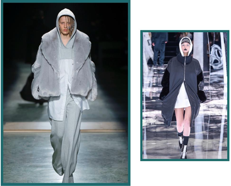 秋冬季节卫衣单穿有些冷，加件外套一起穿，舒适时尚又有范儿