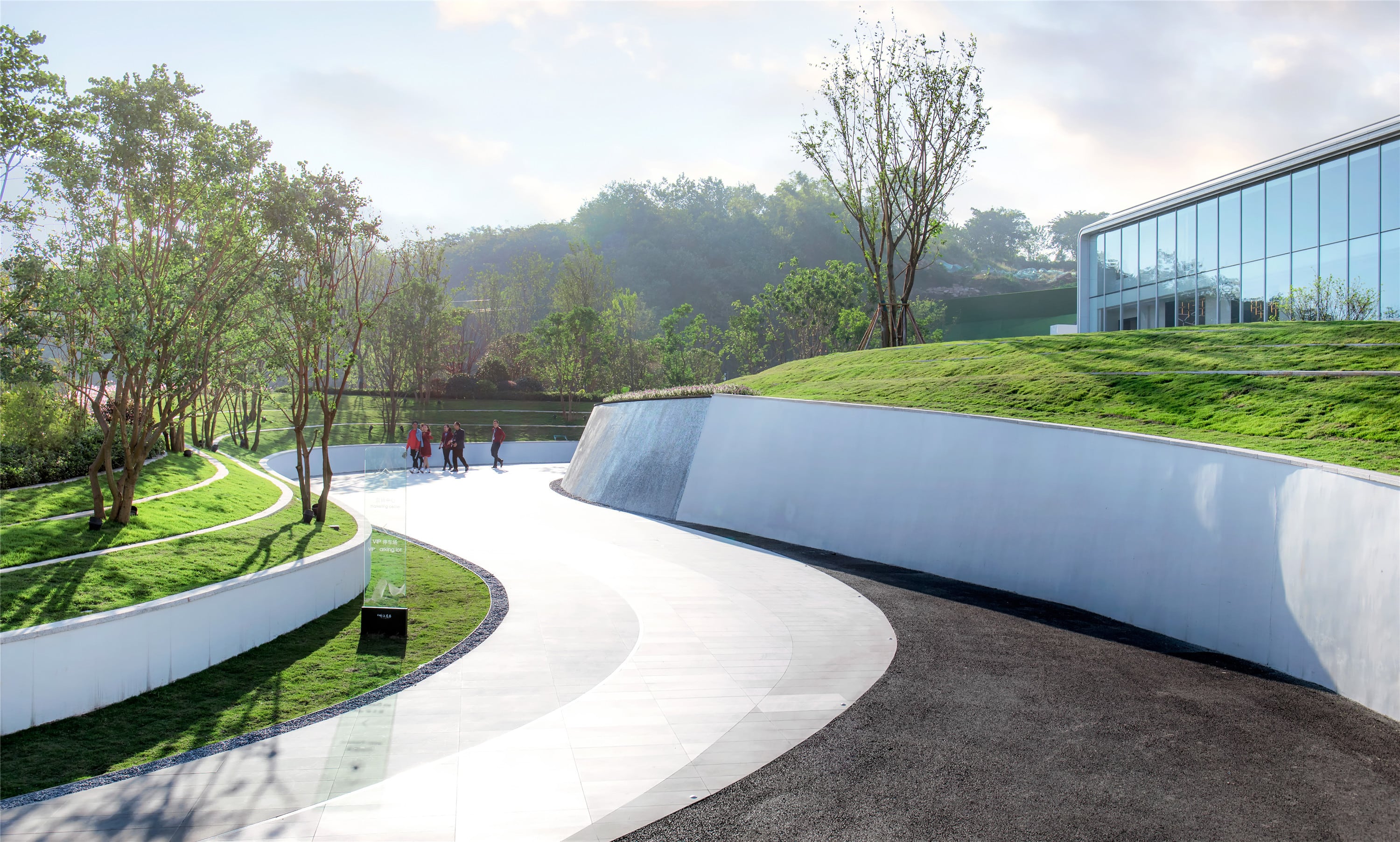 重庆龙湖滟澜山景观设计公司,重庆听江左岸景观设计