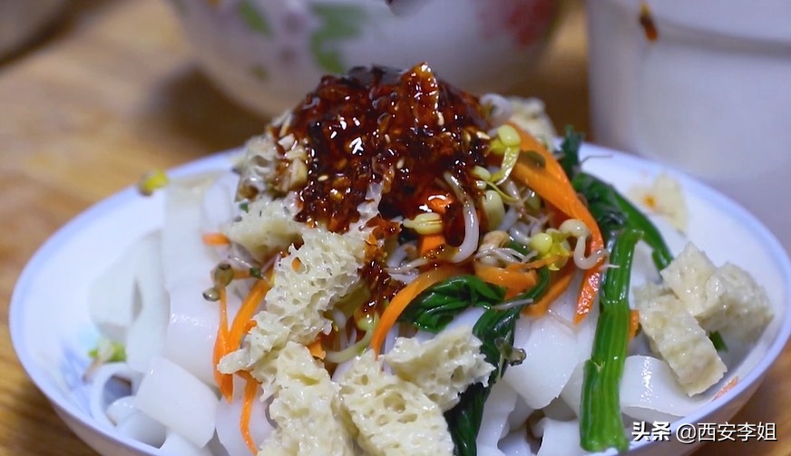 烙面皮的正宗做法,烙面皮正宗做法