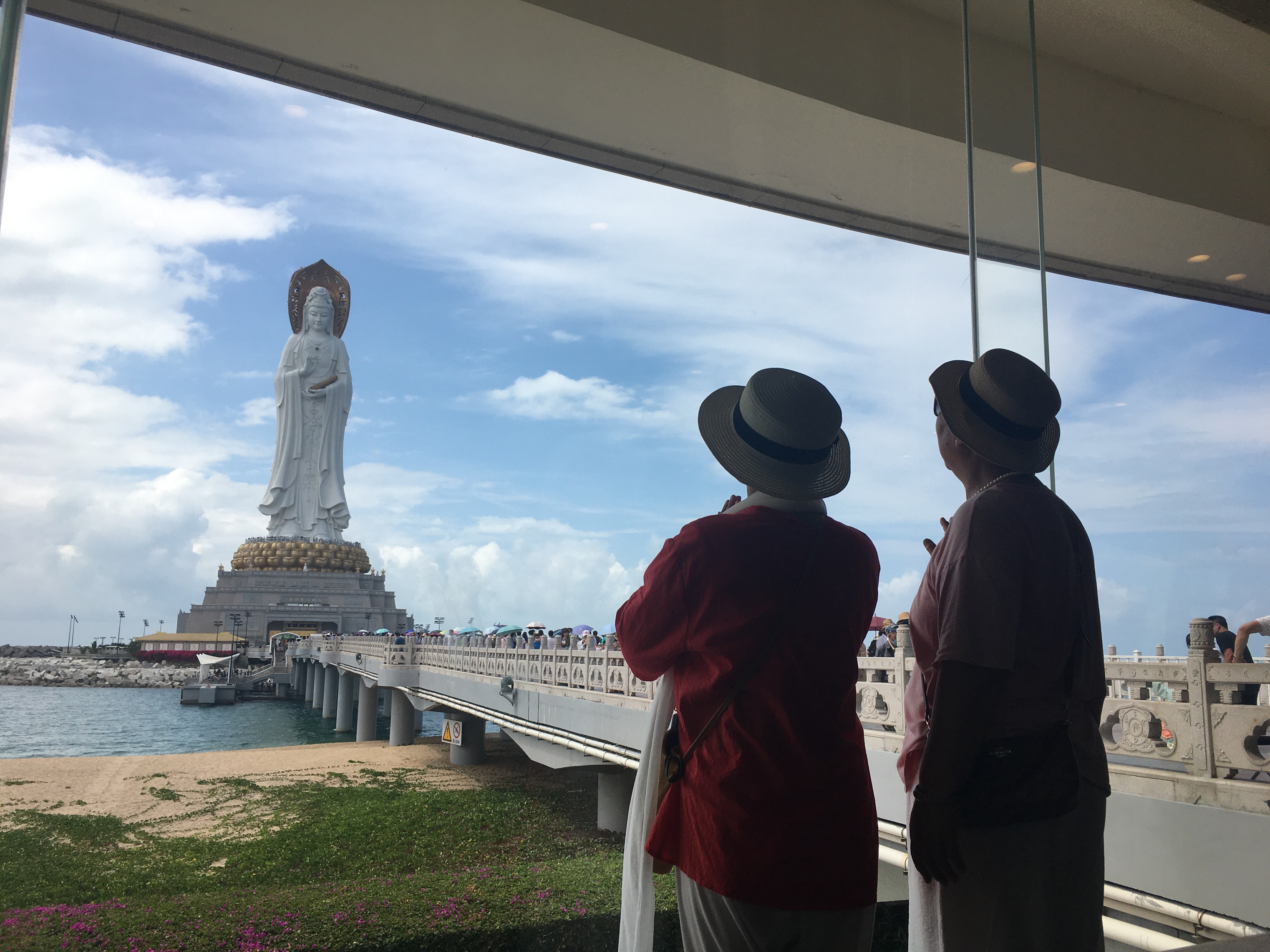 海南三亚海上观音朝拜记录,朝拜南海观音攻略