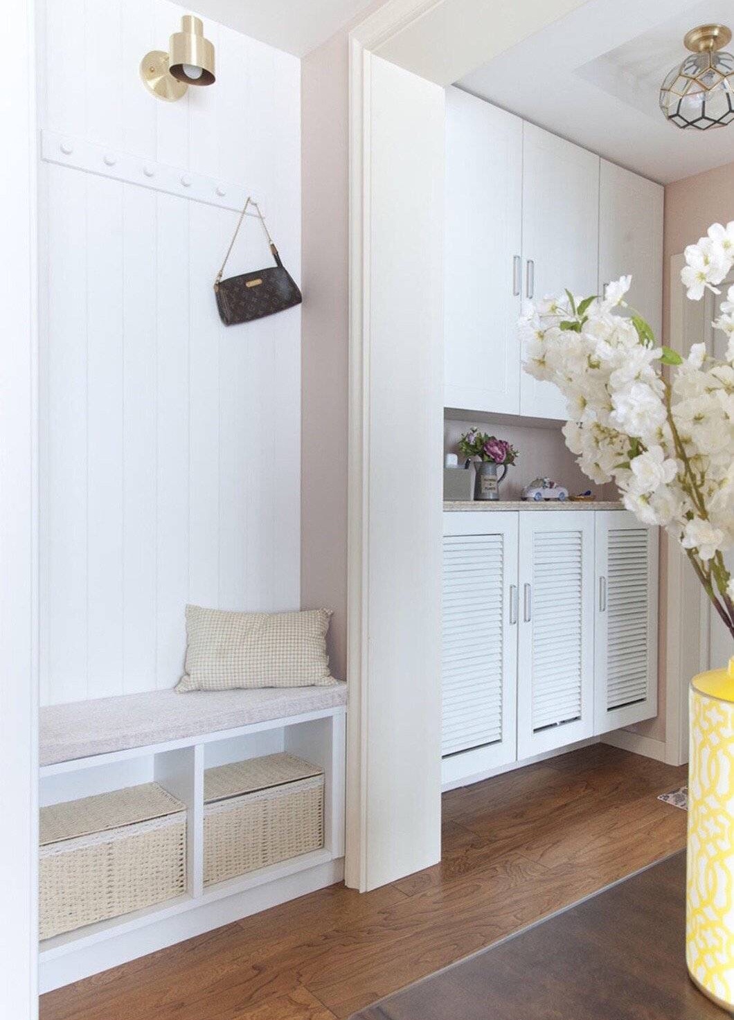 进门一看到这样的玄关鞋柜，看一眼就知道主人的品位高