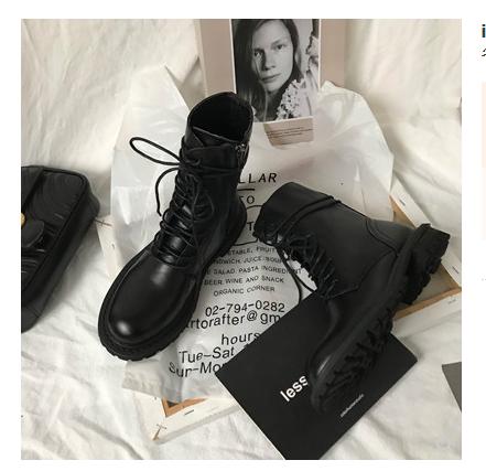 马丁靴英伦风和通勤风有什么区别,百搭商务休闲马丁靴