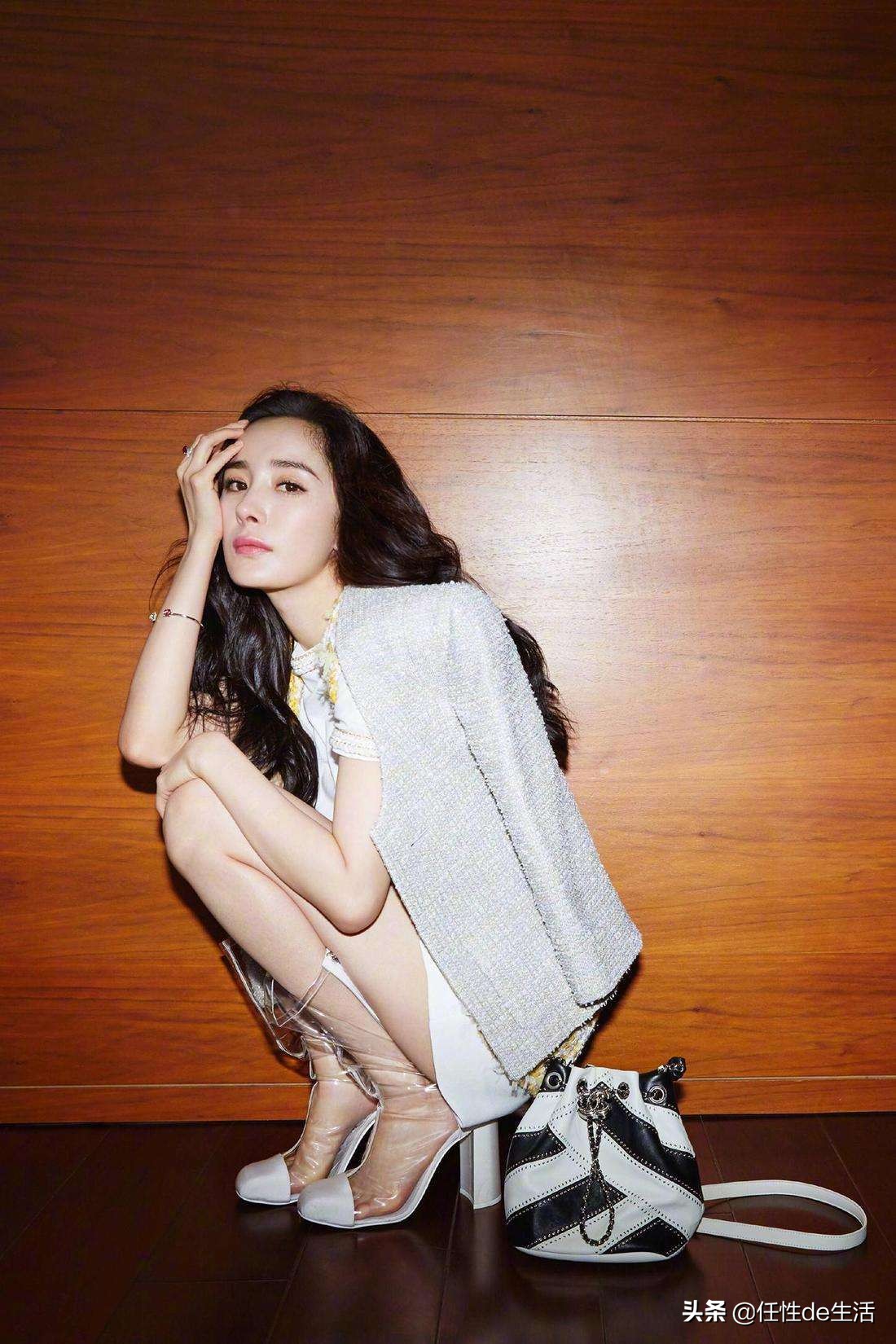 带货女王杨幂当之无愧,杨幂代言sw长靴