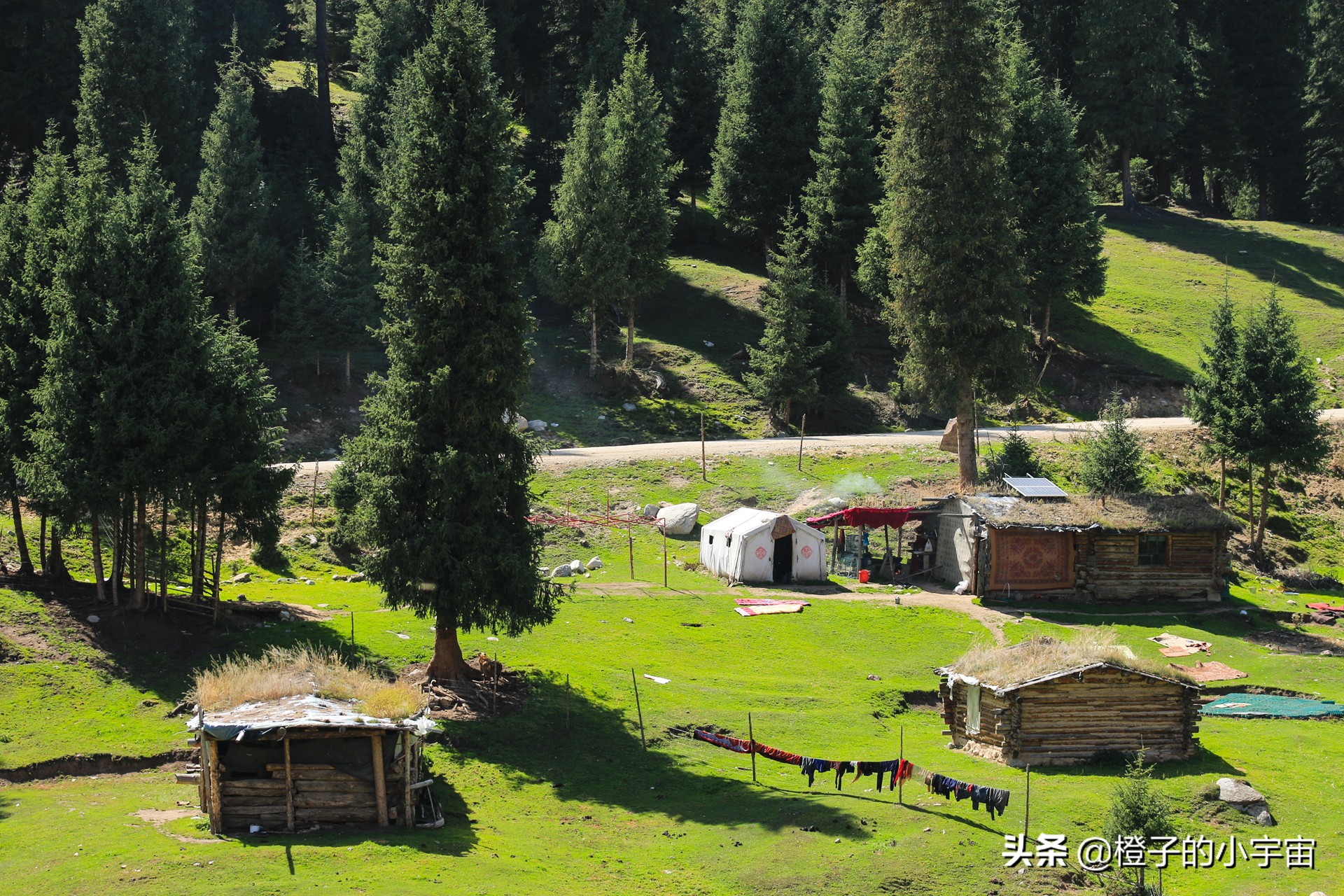 怀念琼库什台的羊毛被