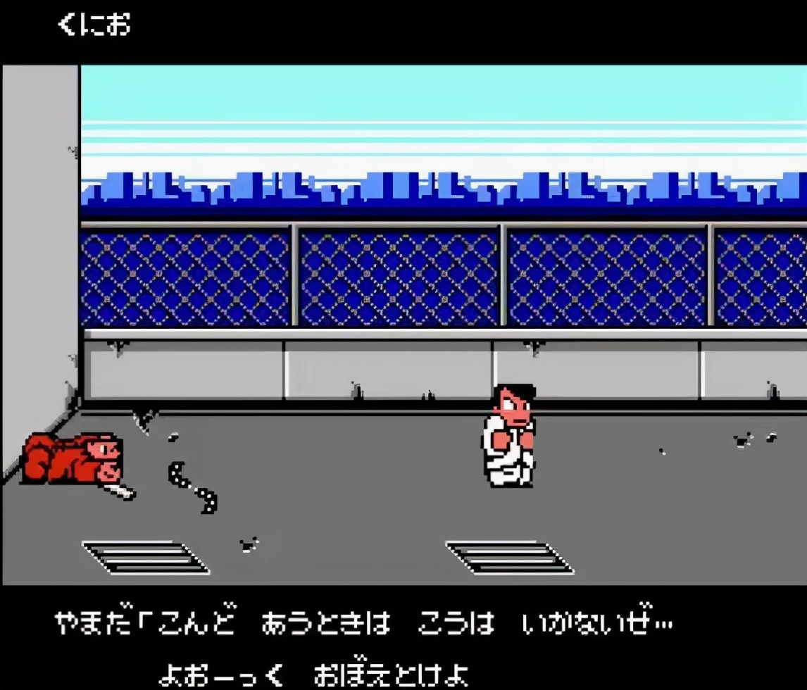 热血物语冷锋学校开门之后怎么走,热血物语中冷峰学园怎么进入