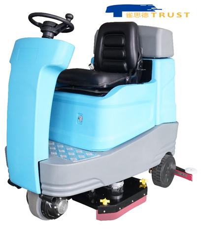 如何快速清洗厂房地面,雀思德洗地机家用