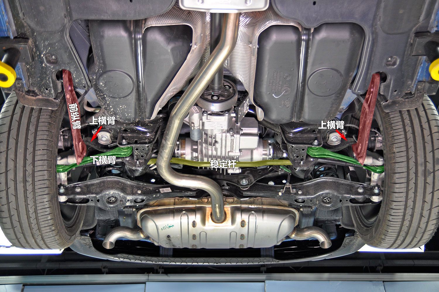 探岳380四驱底盘视频讲解,大众id4底盘质感和探岳比较