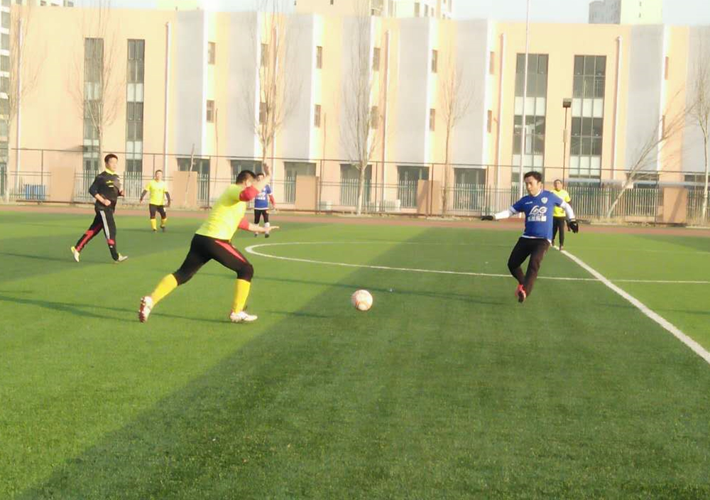 我市八人制足球联赛完美收官,武清九球比赛