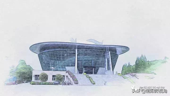 信阳师范手绘图,信阳师范学院的春天手绘图片