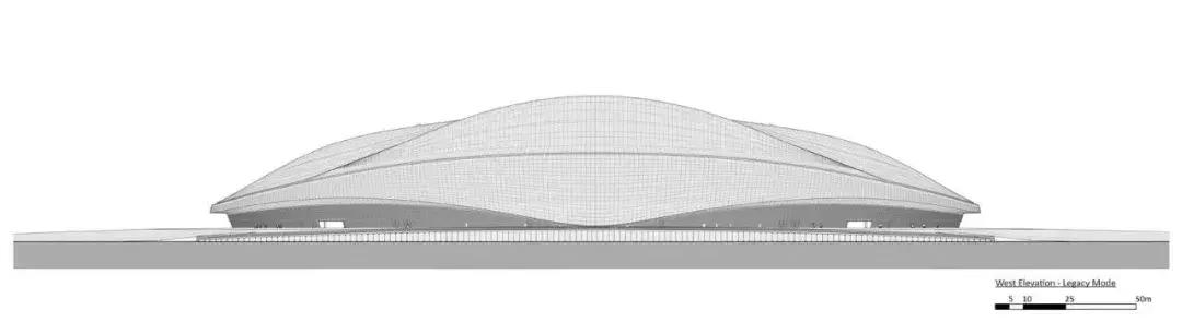 扎哈设计的卡塔尔世界杯主会场,扎哈卡塔尔