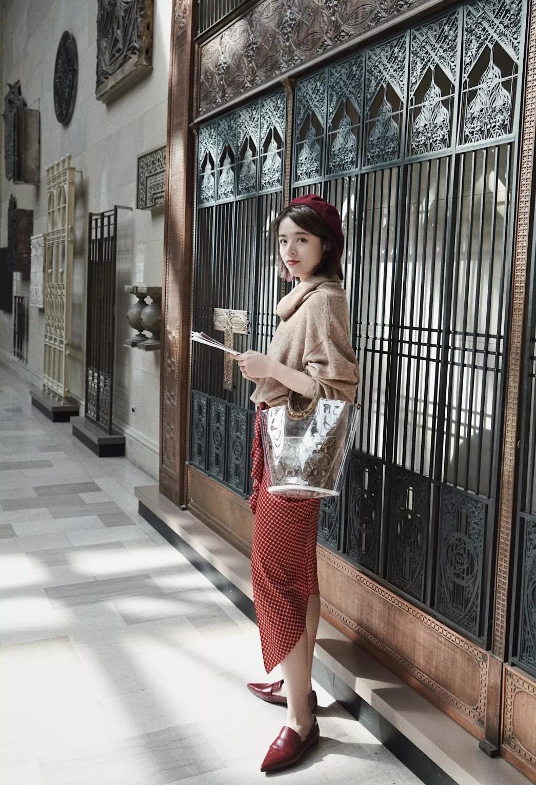 早春风衣穿搭高级感,早春穿搭颜色毛衣外套