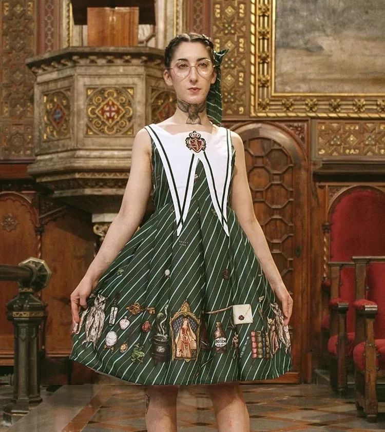 洛丽塔复古洋装,法式洋装洛丽塔