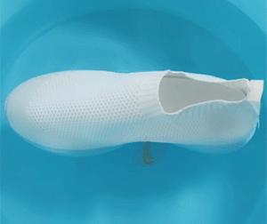 飞织高档透气鞋,滴水不漏的黑科技飞织鞋