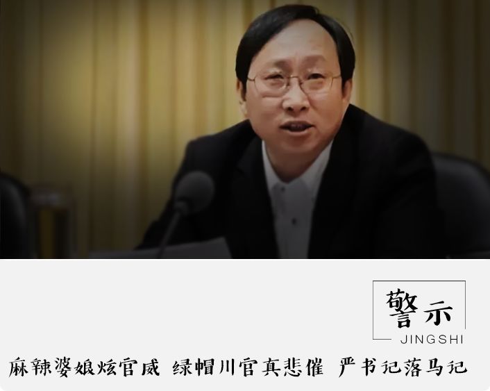 严书记落马记：麻辣婆娘炫官威绿帽川官真悲催