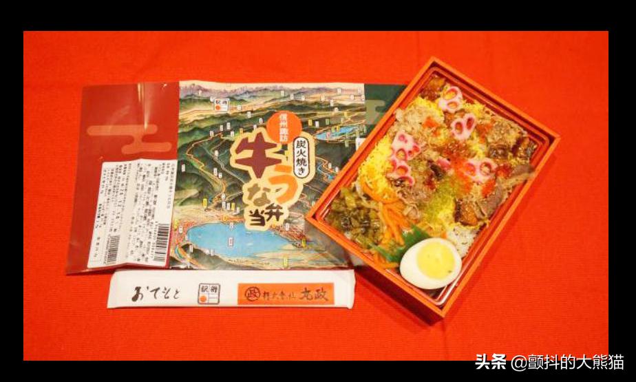 日本车站便当之旅天龙川小渊泽站信州诹访炭火烤牛鳗鱼便当