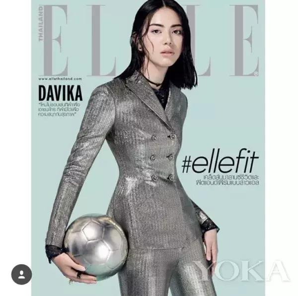 泰国第一美人热巴,泰国比利时混血神颜