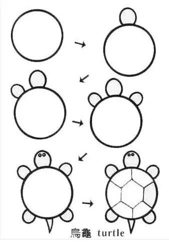 简笔画大全幼儿园简单又好看,简单易学的简笔画教程幼儿园