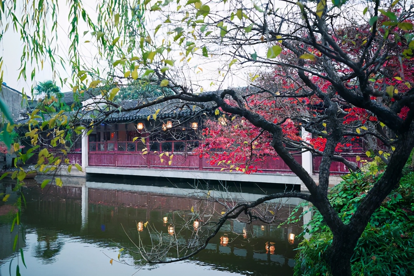 苏州真正的烟雨江南在哪里,江南烟雨苏州古城