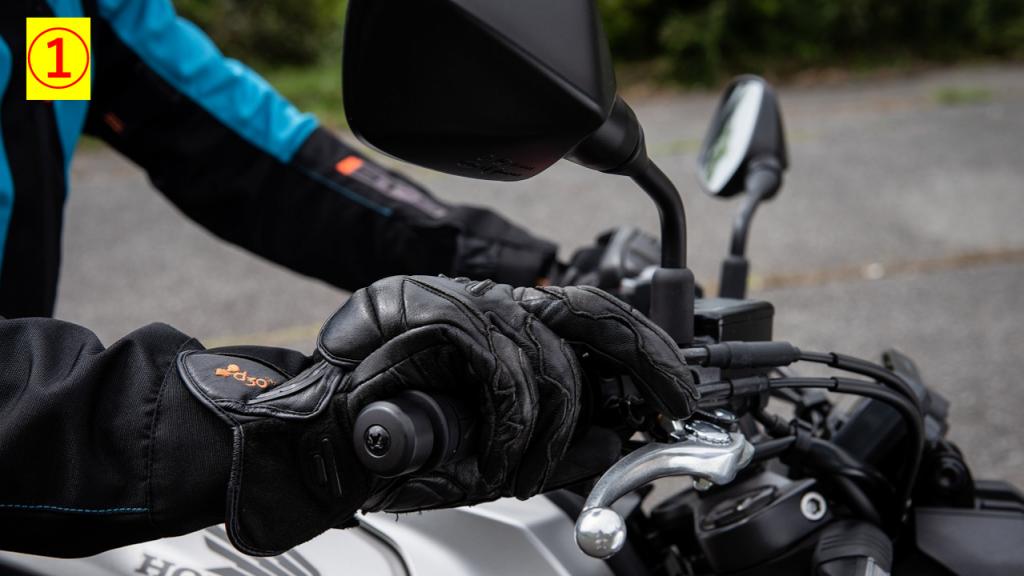 骑摩托车正确刹车顺序,有abs的摩托车正确刹车方式