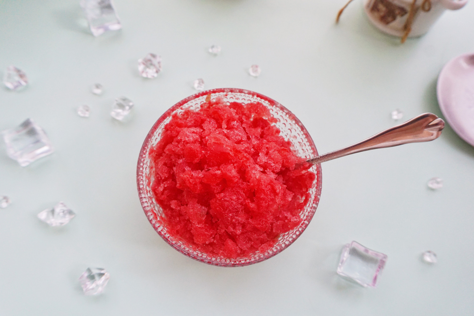 自制夏日饮品西瓜沙冰,做西瓜沙冰的方法