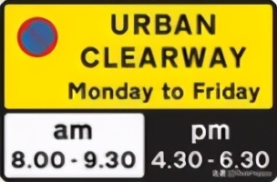 美国交通图标标志大全讲解,英国特色交通标志