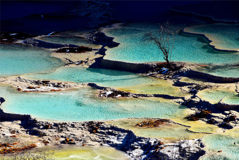 置身于童话中的九寨沟,畅游人间仙境黄龙九寨沟七日游
