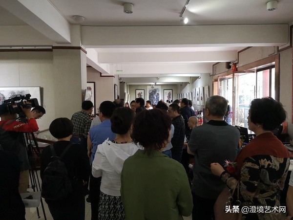 “澄怀循道—大土三阳中国画学术邀请展”在兰州荣宝轩艺术馆开幕