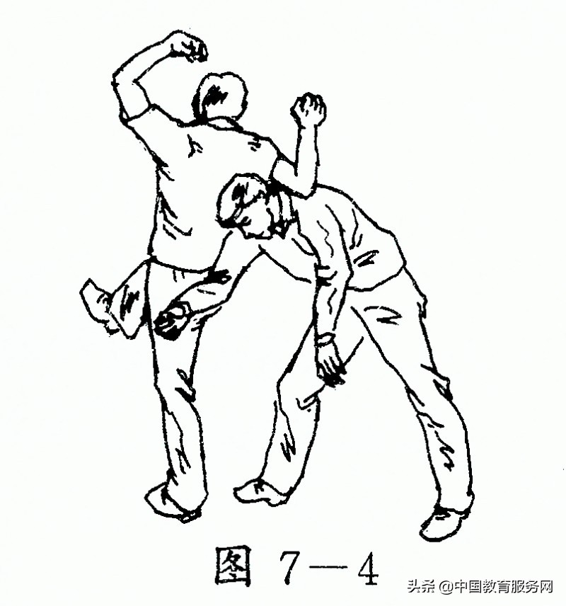 先发制人招数,击肘技巧