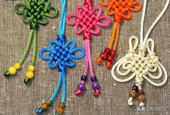 8款中国结编绳图解教程,八种最美中国结手工图