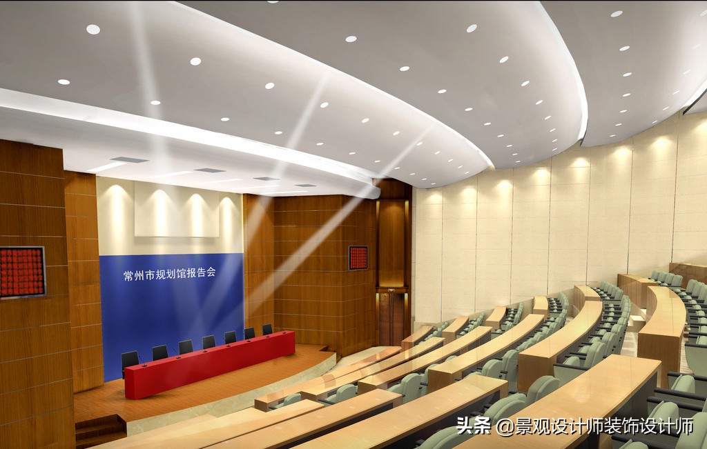 多功能厅设计案例参考图,家庭多功能厅装修效果图