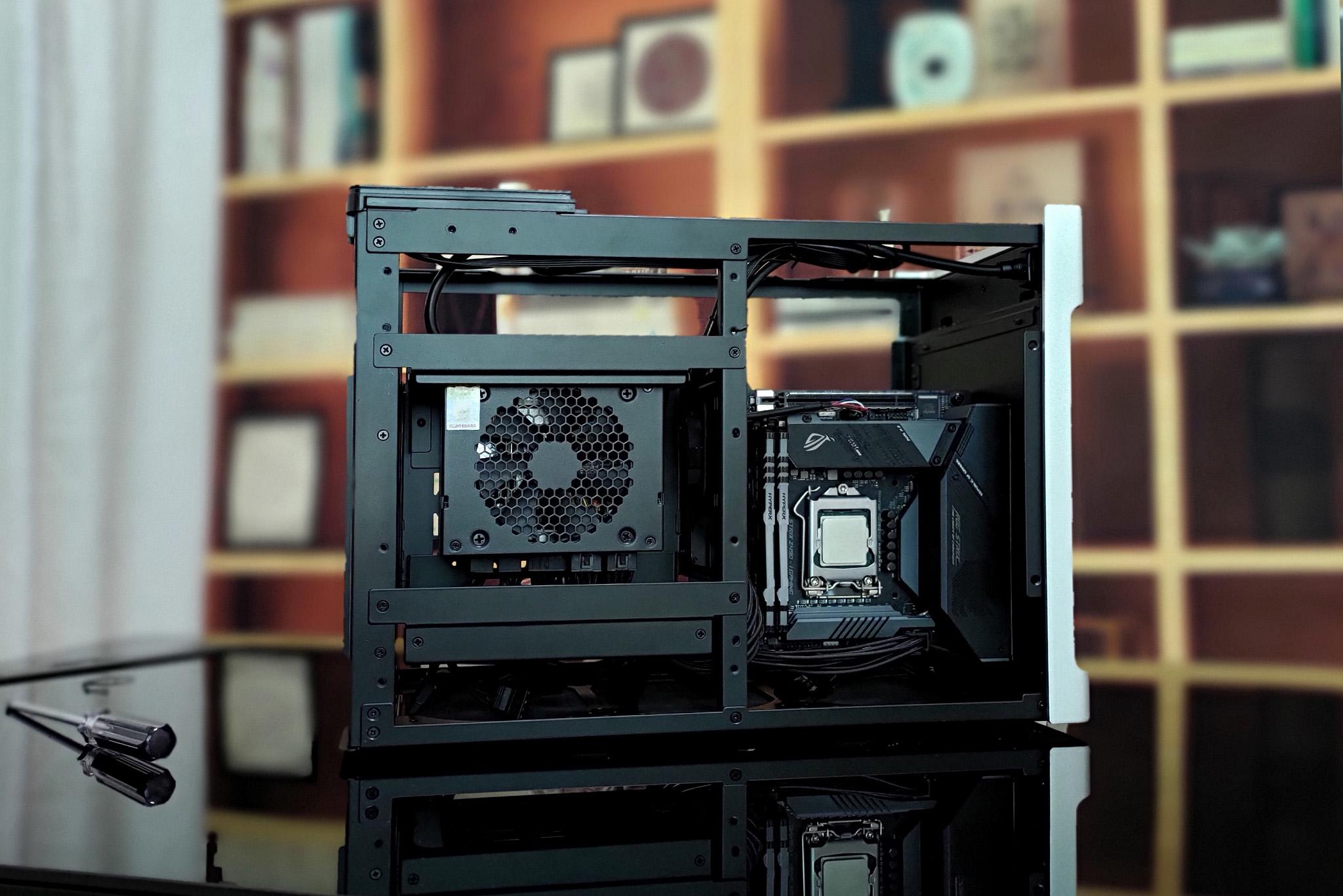 360水冷itx装机,itx乔思伯i100pro装机视频