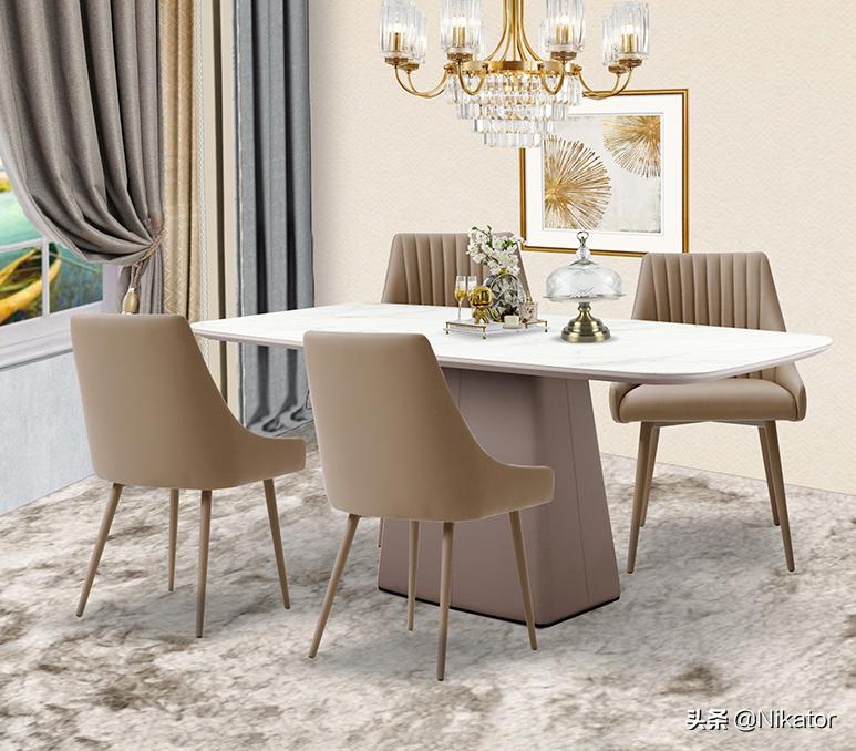 中式餐桌圆的好还是方的好,小客厅适合方餐桌还是圆餐桌