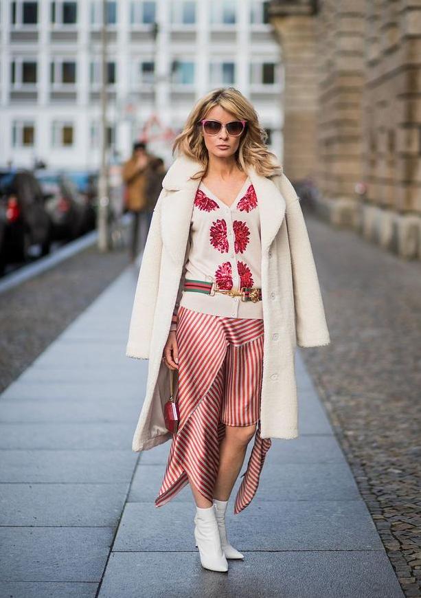 大衣穿出时髦高级感,呢子大衣穿出休闲感