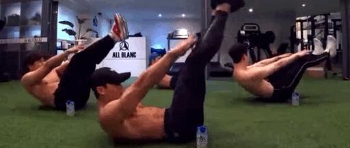 健身腹肌侧腹训练,腹型肥胖怎么练腹肌