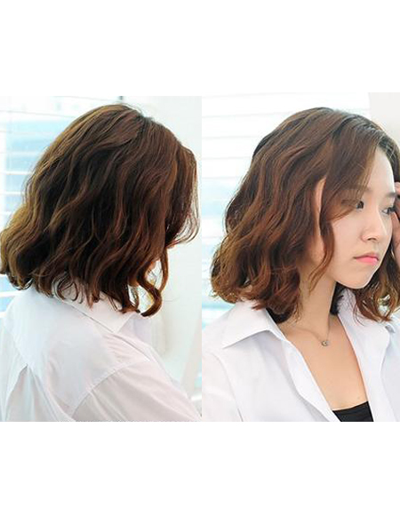 韩式烫发头型,韩式烫发蛋卷头