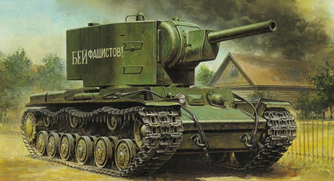 伏罗希洛夫装备,kv2平射型火炮