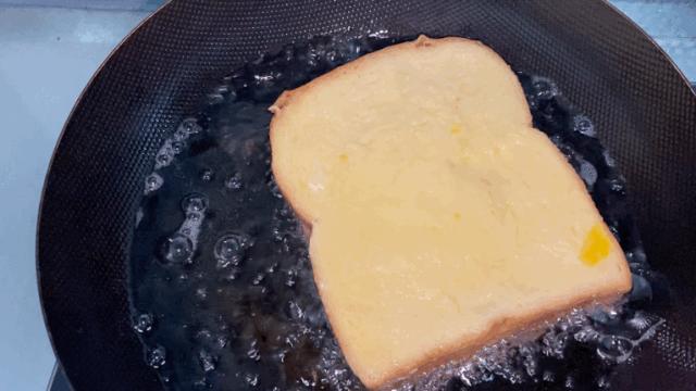 茶餐厅自制西多士烤箱版,西多士茶餐厅制作方法