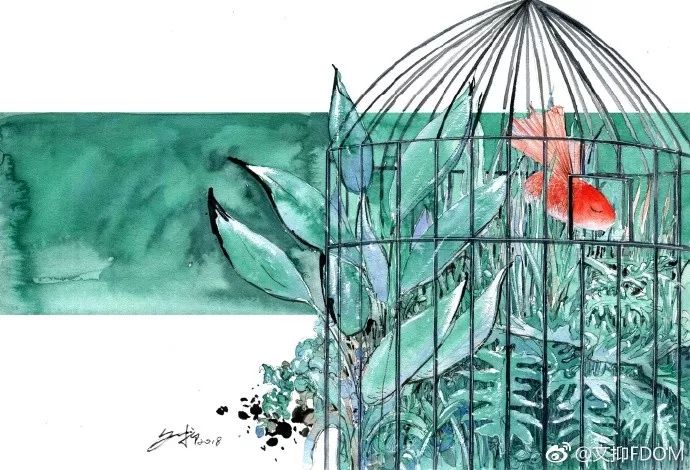 淡彩钢笔画技法,钢笔淡彩画基本知识