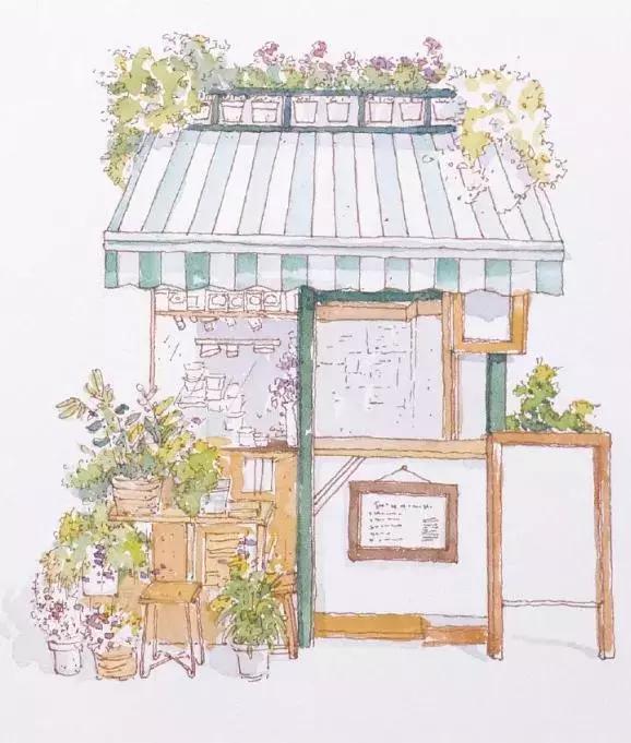 不用花钱就能圣地巡礼？看大神用钢笔淡彩带你花样旅行