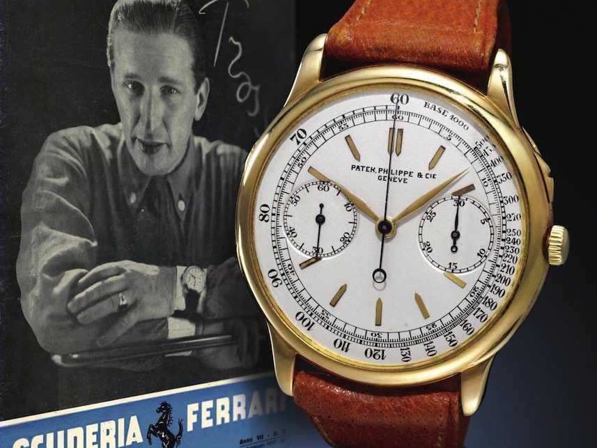 百达翡丽18k金人物浮雕女士怀表,百达翡丽henrygraves超复杂功能怀表