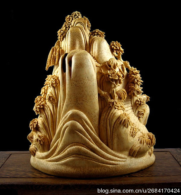 竹根雕欣赏,精品竹根雕刻艺术欣赏