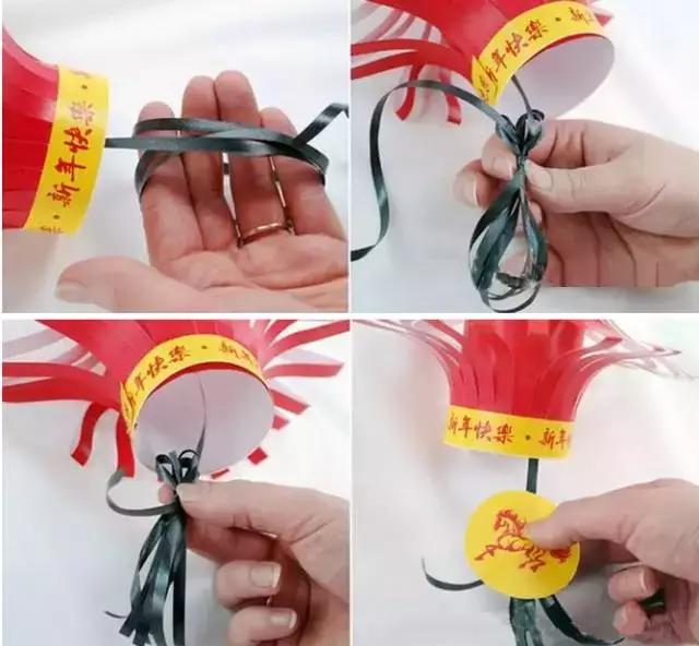 幼儿园小班新年手工制作大全图片,2022新年手工制作幼儿园挂饰