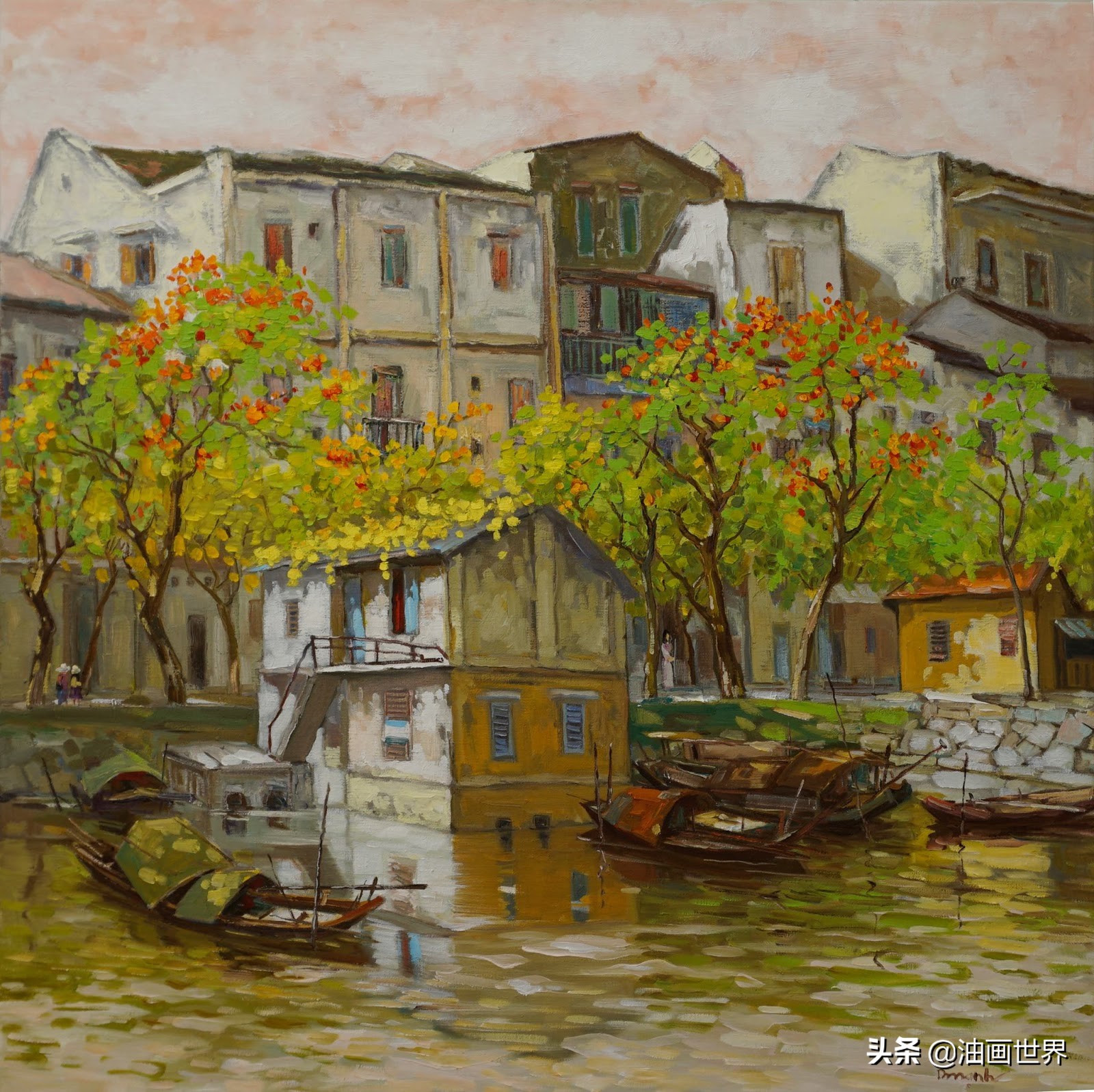 越南最惊艳的画家,越南画家dangvancan作品图片