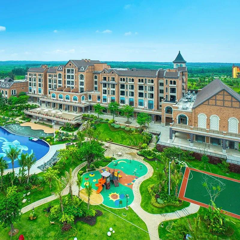 海南温泉酒店亲子游,海南金色阳光温泉度假酒店