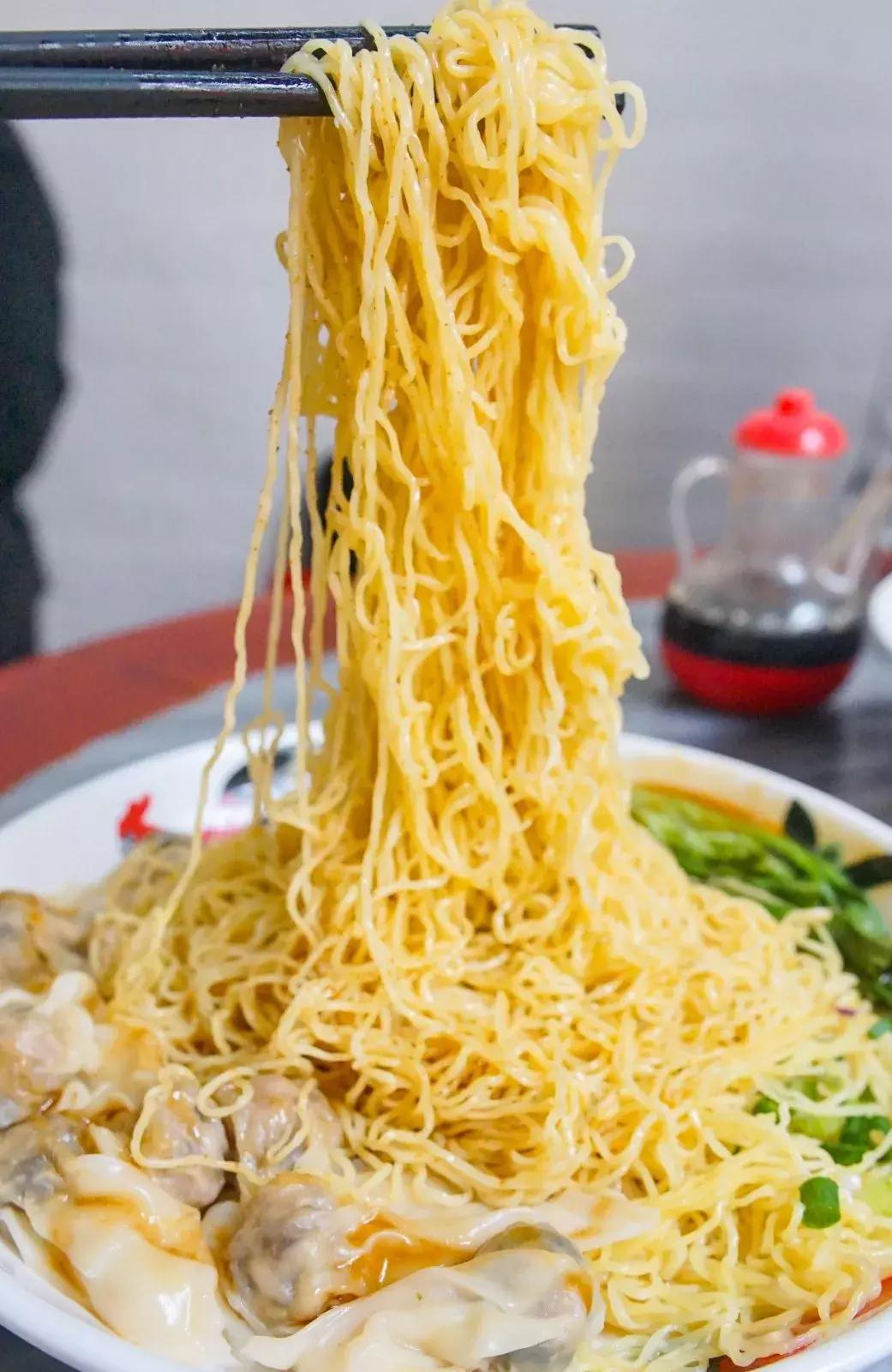 藏在巷子里的广东云吞面,老广州云吞面