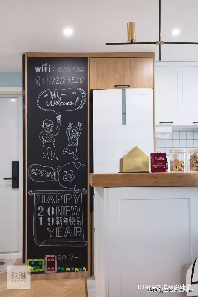 家里怎么装黑板墙效果图,家庭装修黑板墙最佳位置