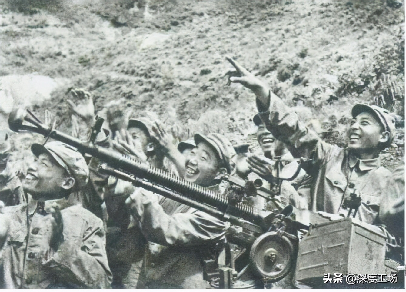 志愿军武器大盘点轻机枪和冲锋枪,志愿军大规模装备冲锋枪
